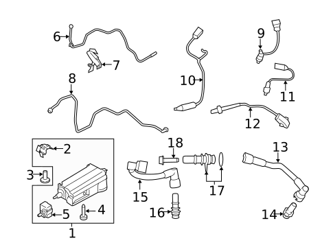 Emission Components for 2019 Ford Transit-150 #0