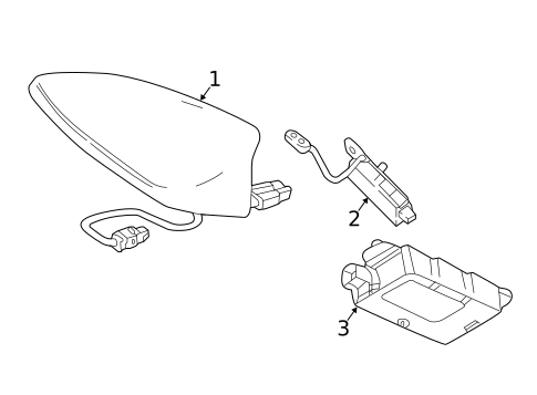 Antenna & Radio for 2018 Buick Regal TourX #0