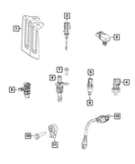56045439AC - Electrical: Heat Shield for Chrysler: Aspen | Dodge: Dakota, Durango, Ram 1500, Ram 2500, Ram 3500 | Ram: 1500, 1500 Classic, 2500, 3500, Dakota Image