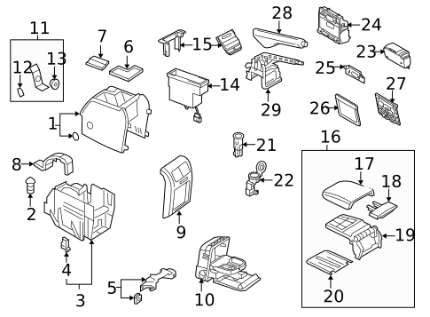 Parking Brake for 2009 Volkswagen Jetta #0