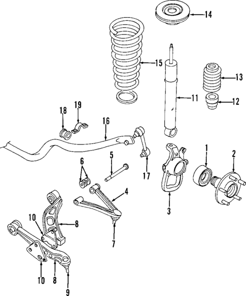 Upper Control Arm for 2005 Jaguar XKR #0