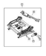 68046504AA - Interior Trim: Power Seat Motor Kit for Chrysler: 300, Aspen | Dodge: Charger, Durango, Magnum | Jeep: Grand Cherokee Image
