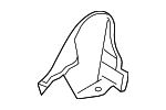 9Y0881327BOS1 - Body: Recline Cover for Porsche Image