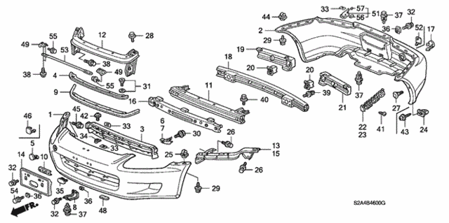 Bumpers for 2001 Honda S2000 #0