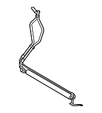 LR007390 - : Power Steering Cooler Tube for Land-Rover Image