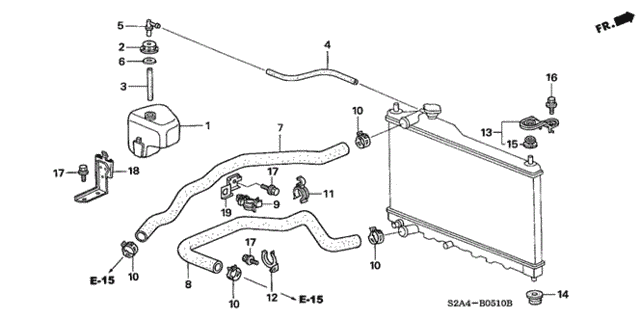 Radiator Hose for 2007 Honda S2000 #0