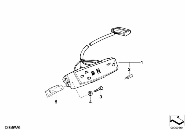 62142306127 - : Bulb for BMW-Motorrad Image