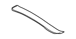 51718397644 - Body: Weatherstrip for BMW: Z3 Image