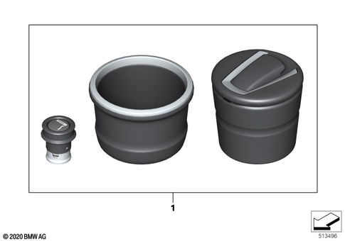 Interior Equipment Components for 2019 BMW X6 35iX #26