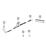 5RH88DX9AF - Interior Trim: Cowl Side Trim Panel, Right for Mopar Image