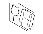 710730CC00E0 - : Seat Back Cover for Toyota: Sequoia Image