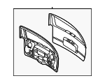 89025440 - Body: Lift Gate for Chevrolet: Trailblazer EXT | GMC: Envoy XL Image