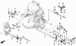 24282634000 - Transmission - Automatic: BOLT, SHAFT FORK SETTING for Honda Image