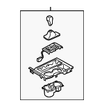 84650D30204X - : 2019-2021 Hyundai Tucson - Shift Panel for Hyundai: Tucson Image