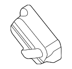 11427537294 - Cooling System: Cover for BMW: 525i, 525xi, 528i, 528i xDrive, 528xi, 530i, 530xi, 535i, 535i xDrive, 535xi, X5, Z4 Image