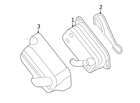 Oil Cooler for 2011 BMW 528i #0