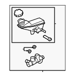 58510BE000 - Body: Master Cylinder for Hyundai: Kona Image