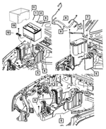 4609365AE - Electrical: Battery for Mopar Image