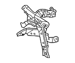 5530662040 - Body: Center Brace for Toyota: Mirai Image