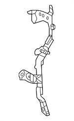 5530762040 - Body: Center Brace for Toyota: Mirai Image