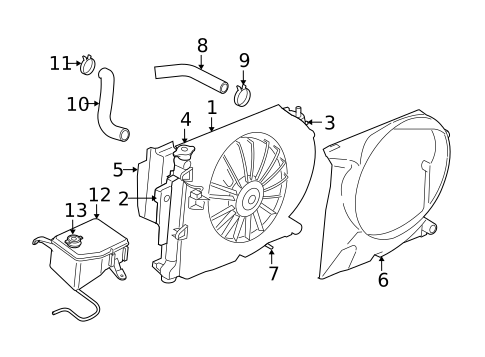 Radiators, Coolers & Related Components for 2005 Jeep Grand Cherokee #0