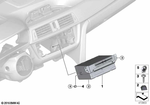 65126991583 - Audio, Navigation, Electronic Systems: Rp Head Unit High 2 for BMW Image