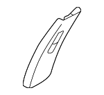 MR975219HA - Body: Upper Center Pillar Trim for Mitsubishi: Outlander Image