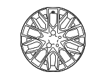 4261124640 - : Wheel, Alloy for Lexus: RC200t, RC300, RC350 Image