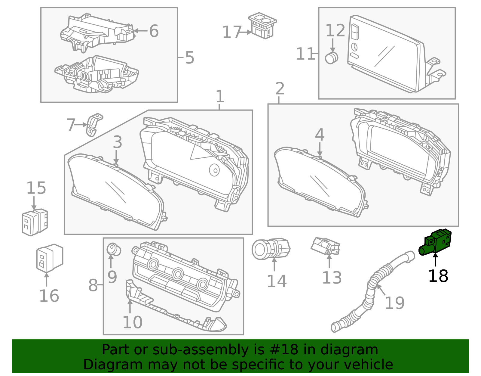 Humidity Sensor 80590-TXM-A01 | OEM Parts Online