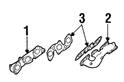 Exhaust Manifold for 1991 Nissan 300ZX #0
