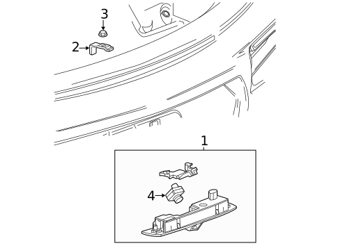 Parking Aid for 2020 Chevrolet Corvette #0
