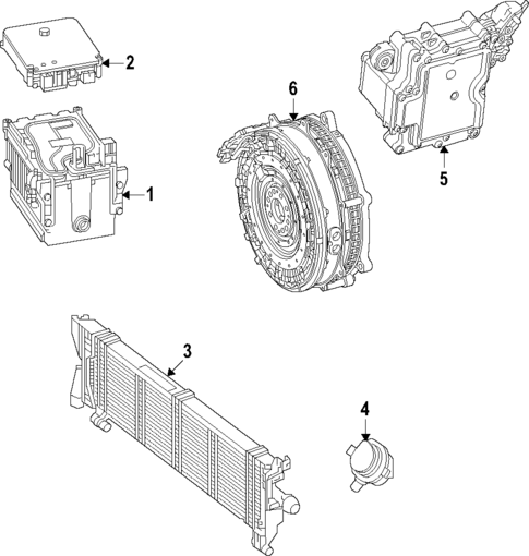 Cooling System for 2020 Mercedes-Benz E 53 AMG&reg; #0