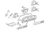 35400947 - : Instrument Cluster for Mercedes-Benz Image