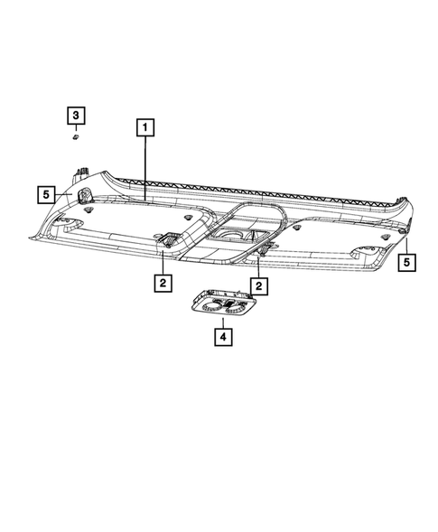 Consoles for 2016 Ram ProMaster City #1