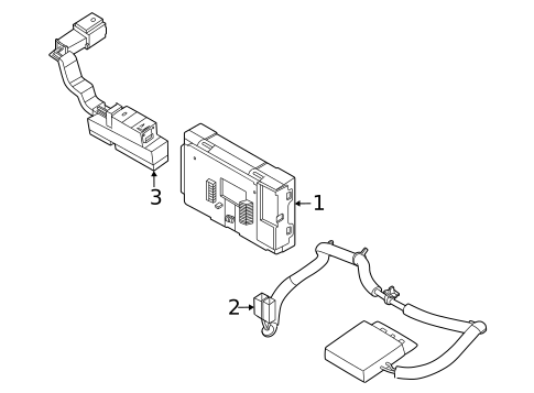 Communication System Components for 2025 INFINITI QX80 #0