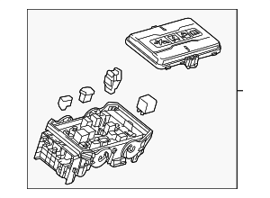 42810640 - : Part# 42810640 F (S)Block for Chevrolet: Malibu Image