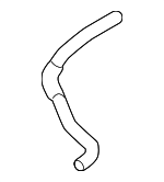 254122F100 - Cooling System: Lower Hose for Kia: Spectra, Spectra5 Image