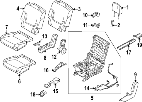 Second Row Seats for 2025 Nissan Armada #2