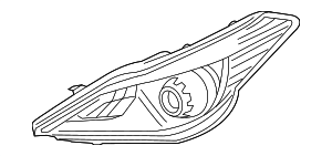 921033V020 - : Headlamp for Hyundai Image