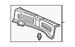 84640T5RA01ZA - Body: Rear Panel Trim for Honda: Fit Image