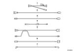 12513419515 - Engine Electrical System: Valvetronic Starter Cable for BMW Image