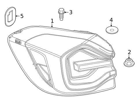 Tail Lamps for 2022 BMW X3 #0