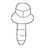 9010508031 - Body: Hinge Bolt for Lexus: RX300, RX330, RX350 Image