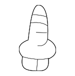 9008011732 - Body: Safety Catch Bolt for Lexus: LS430, RX300, RX330, RX350, RX400h, SC430 Image