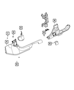 6DW19TX7AC - Interior Trim: Latch Access Cover, Left for Mopar Image