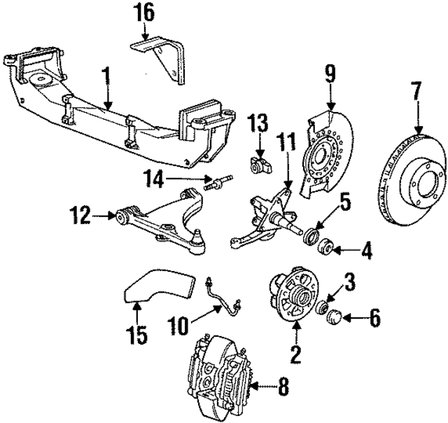94434192731 - Suspension: Control Arm for Porsche Image