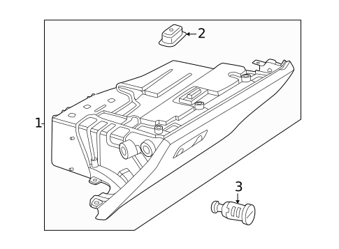 Glove Box for 2025 Mercedes-Benz S500 #0