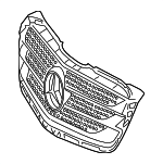 90688805239678 - Body: Grille for Mercedes-Benz Image