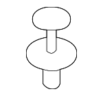 51471911992 - Body: Scuff Plate Plug for Mini: Cooper, Cooper Countryman, Cooper Paceman, Countryman Image