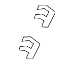 90667TZ3A00 - Body: Upper Center Pillar Trim Seal for Acura Image